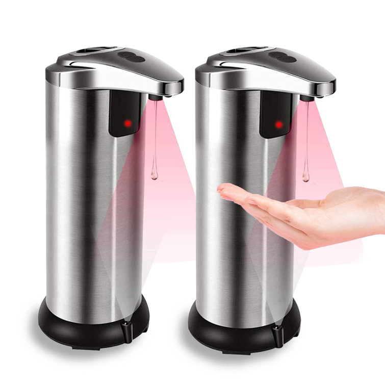 LSHUIGEN Automatic Soap Dispenser 2 Pack Touchless Soap Dispenser